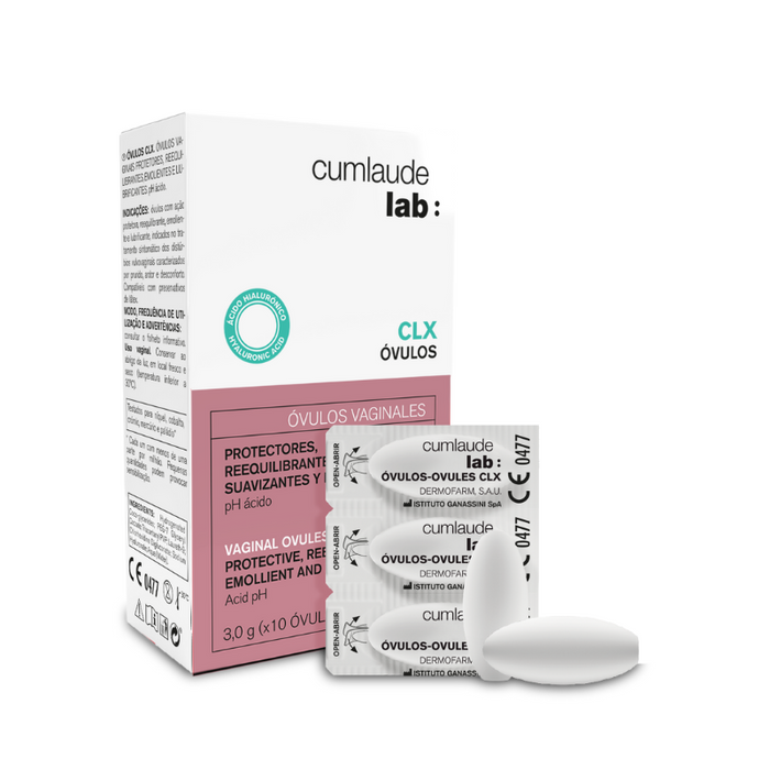 Cumlaude Óvulos CLX Md 10 Óvulos Vaginais