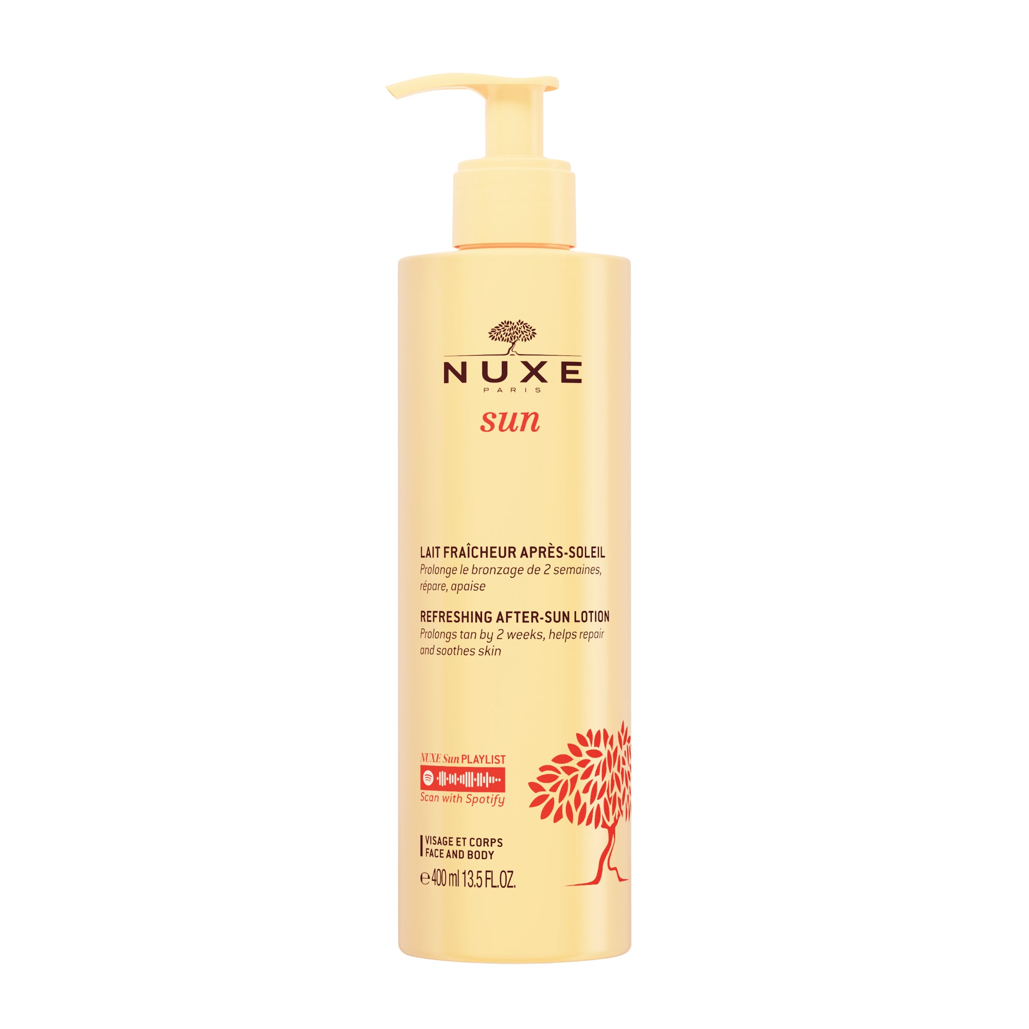 Nuxe Sun Leite
 Refrescante Pós-Solar 400 ml