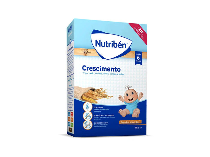 Nutribén non-dairy growth porridge 250g