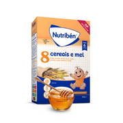 Nutribén 8-cereal and honey non-dairy porridge 250g