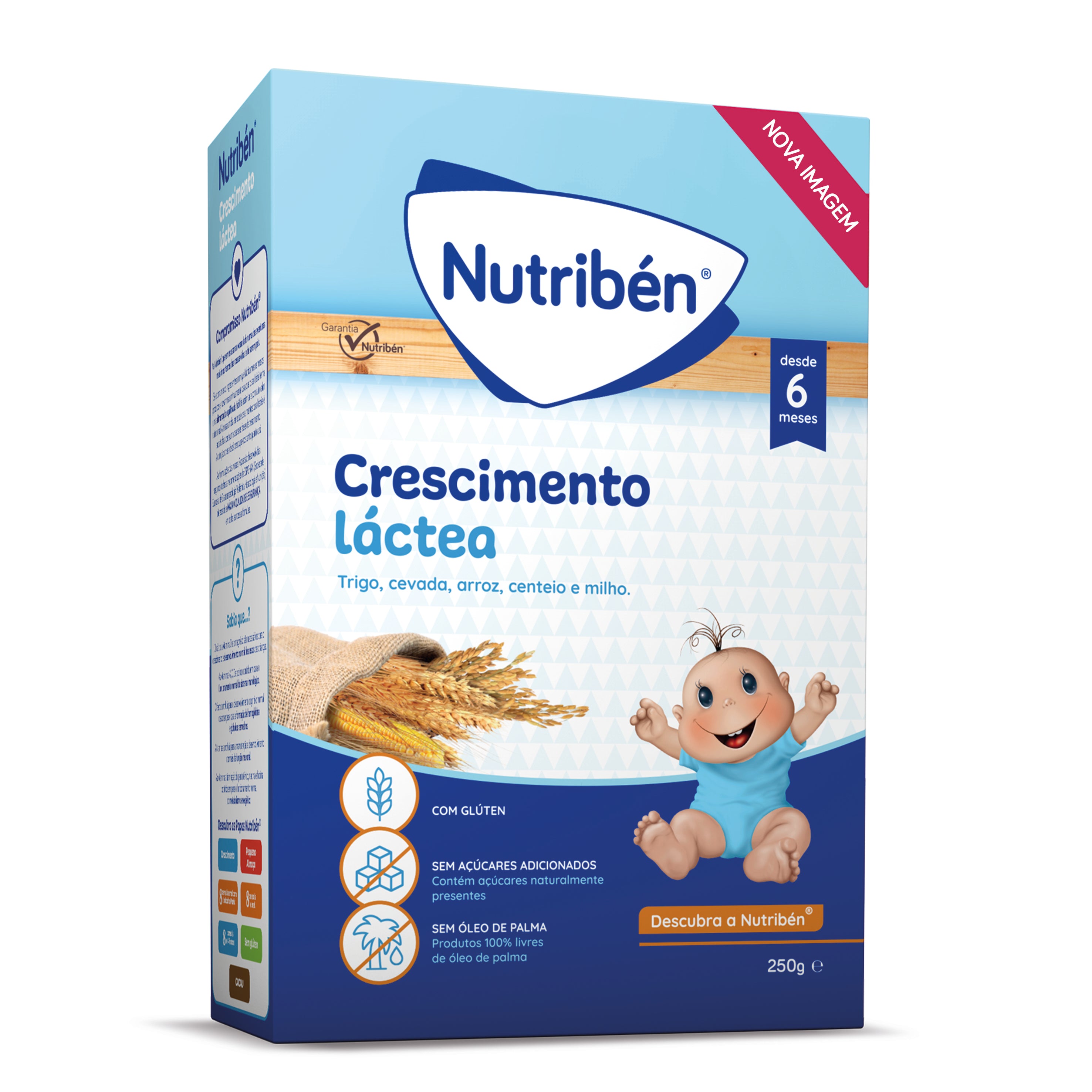 Nutribén Papa Láctea Crescimento 250g