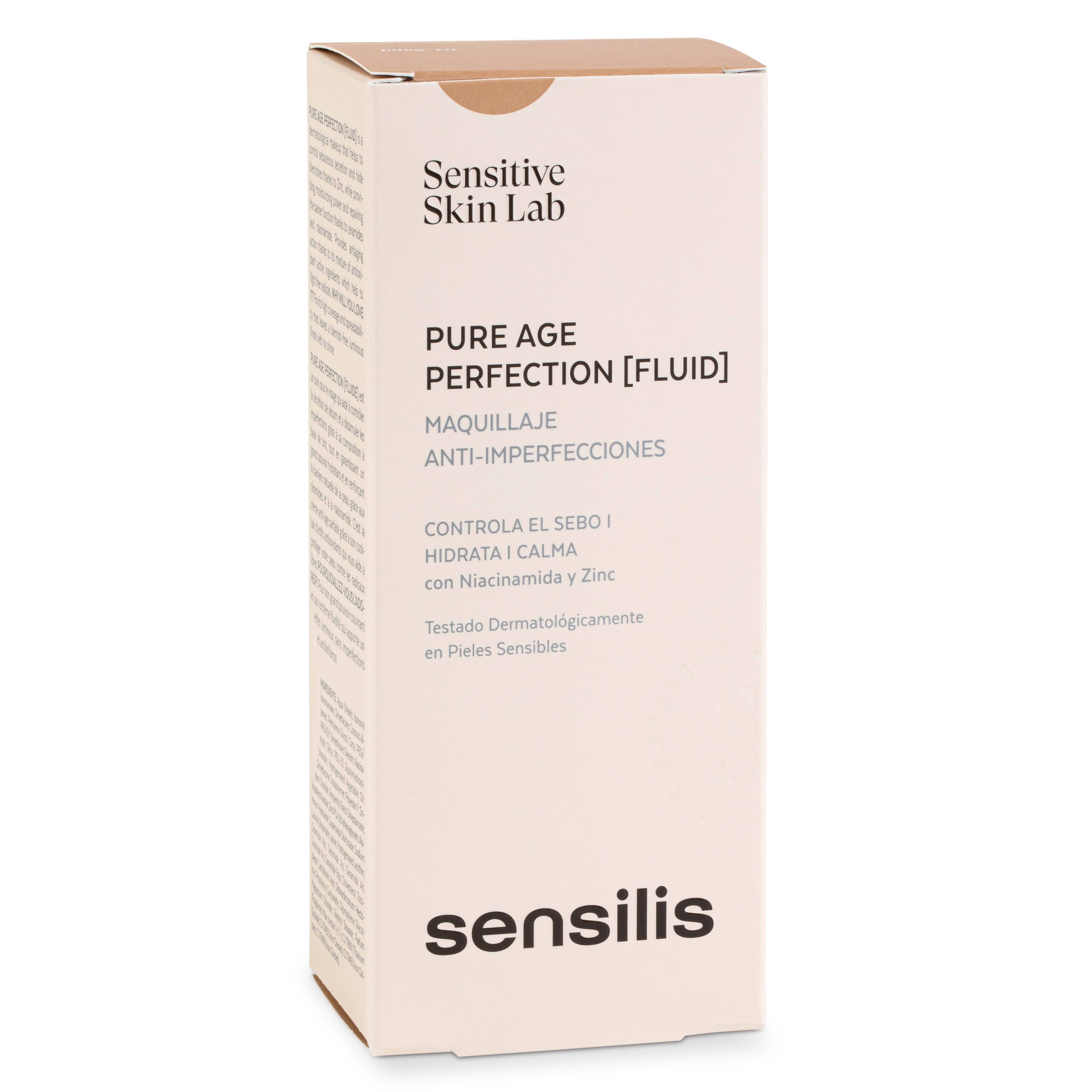Sensilis Pure Age Perfection Fluid 02 Sand 30ml