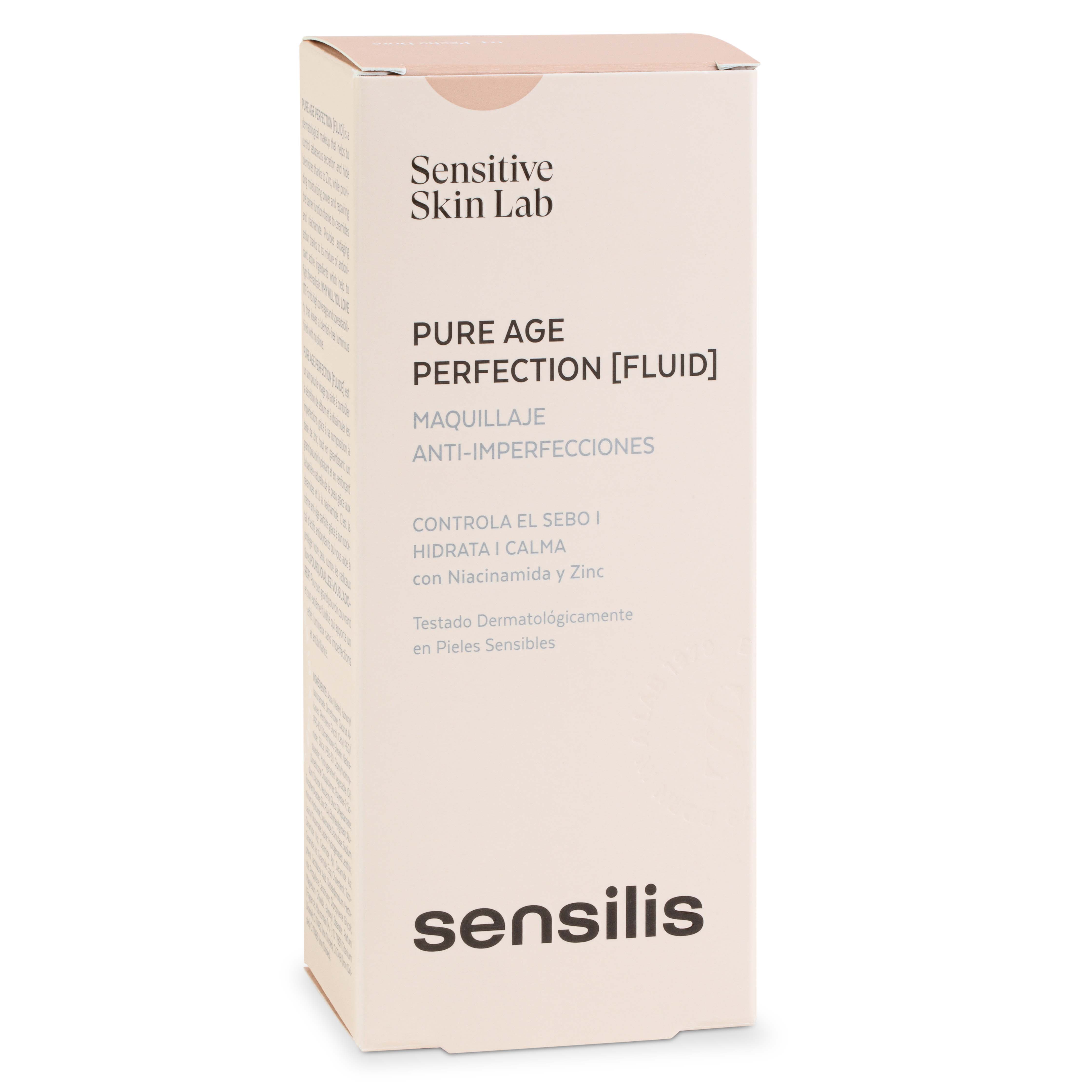 Sensilis Pure Age Perfection Fluid 04 Peche Doré 30ml