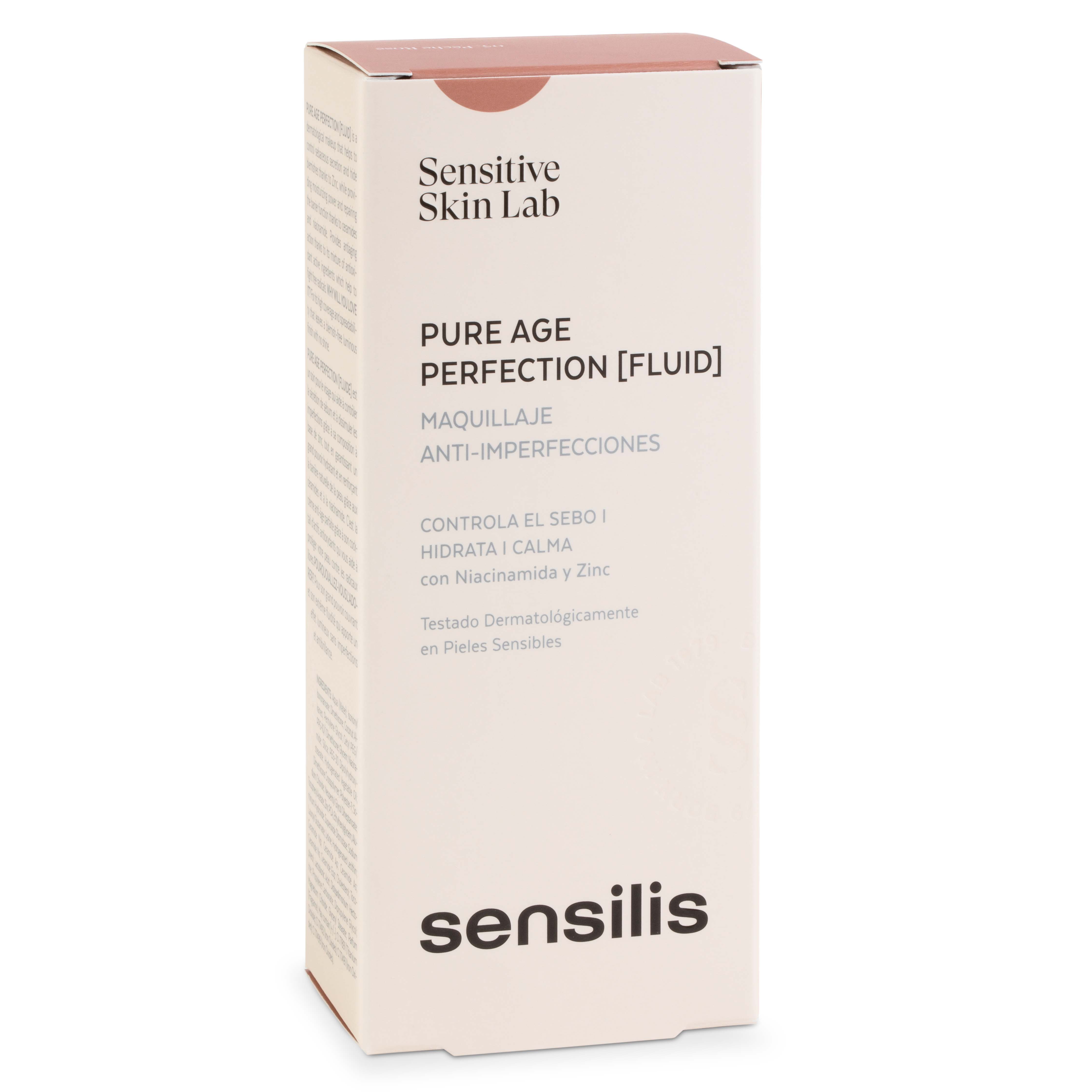 Sensilis Pure Age Perfection Fluid 05 Peche Rose 30ml