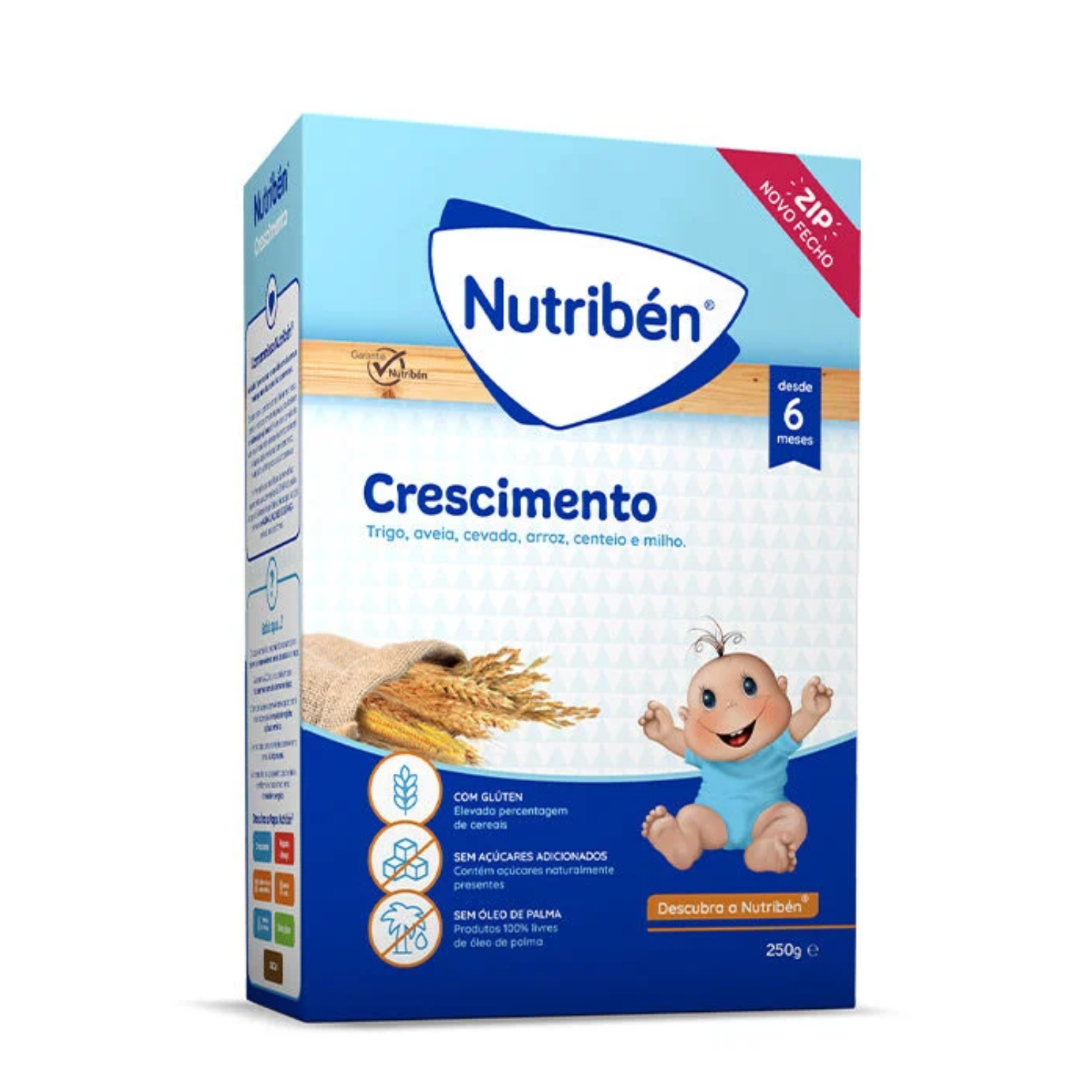 Nutribén Papa Não Láctea 10 Cereais 250g