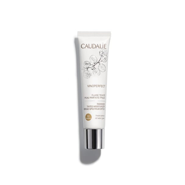 Caudalie Vinoperfect Fluido com Cor Pele Perfeita SPF 20 Claro 40mL