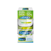 Cetaphil Duo Creme Corpo Hidratante Pele Seca 2x453g com Desconto de 50% na 2ª Embalagem