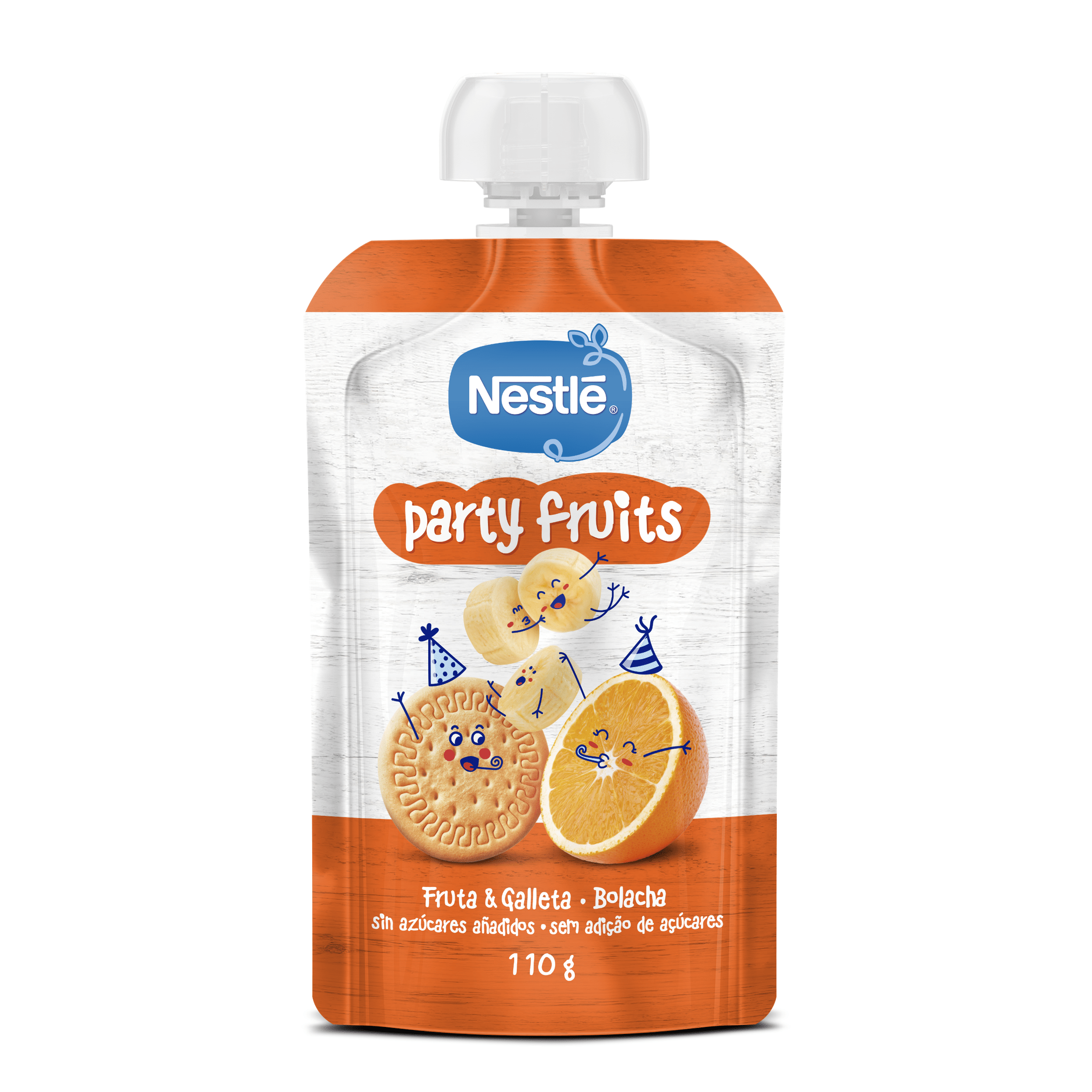 Nestlé Party Fruits Bolacha 110g