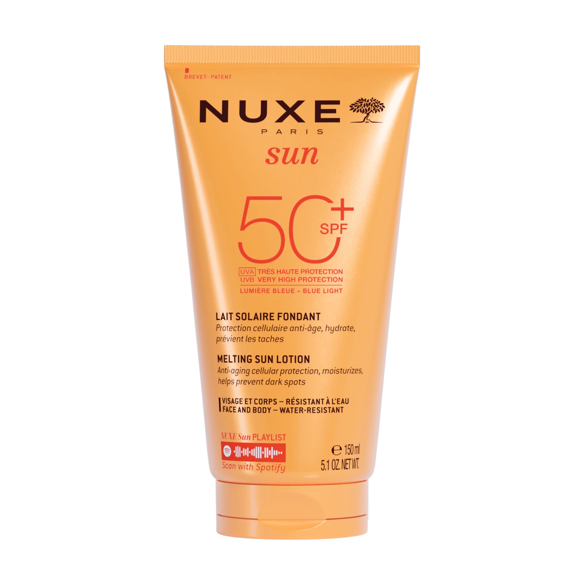 Nuxe Sun Leite Fundente SPF 50 +  150 ml