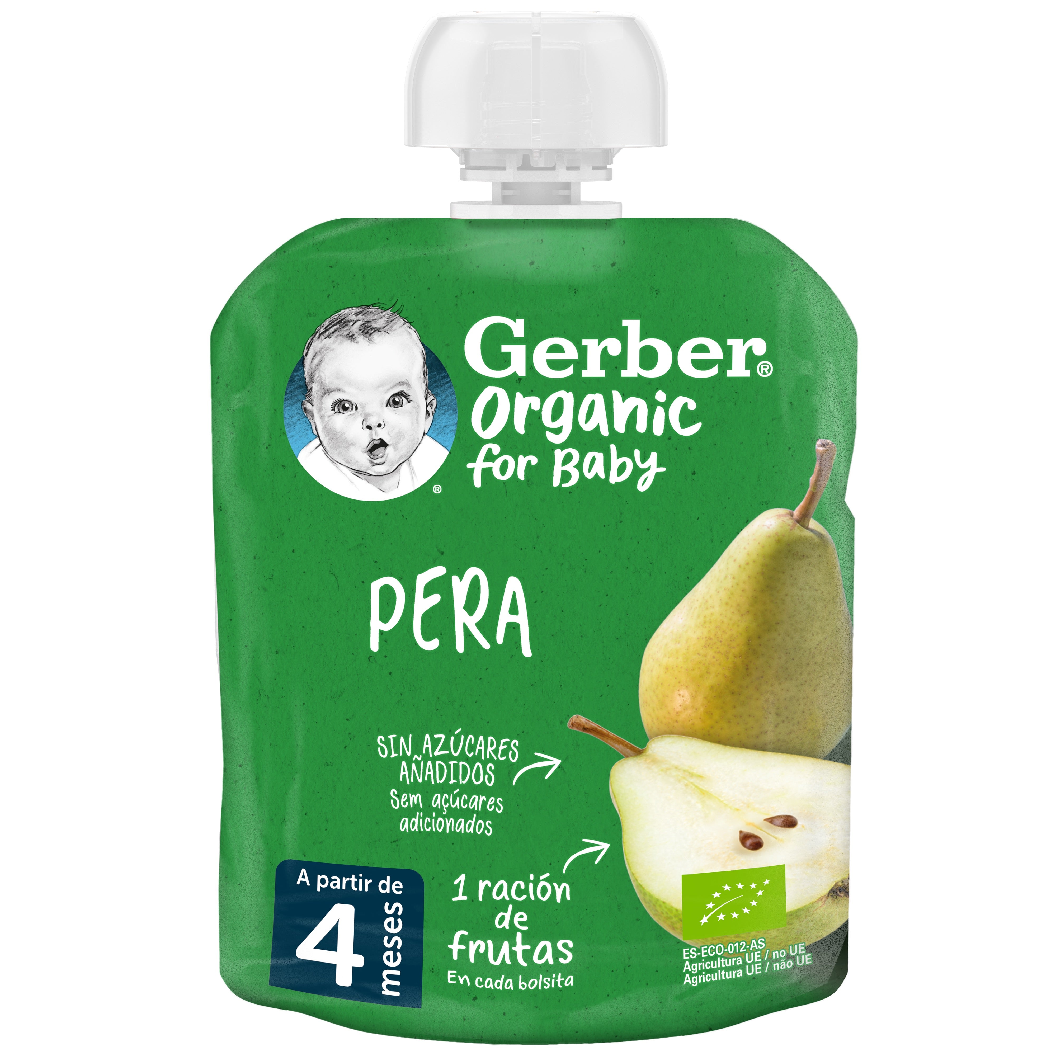 Nestlé Gerber Organic Pera 90g