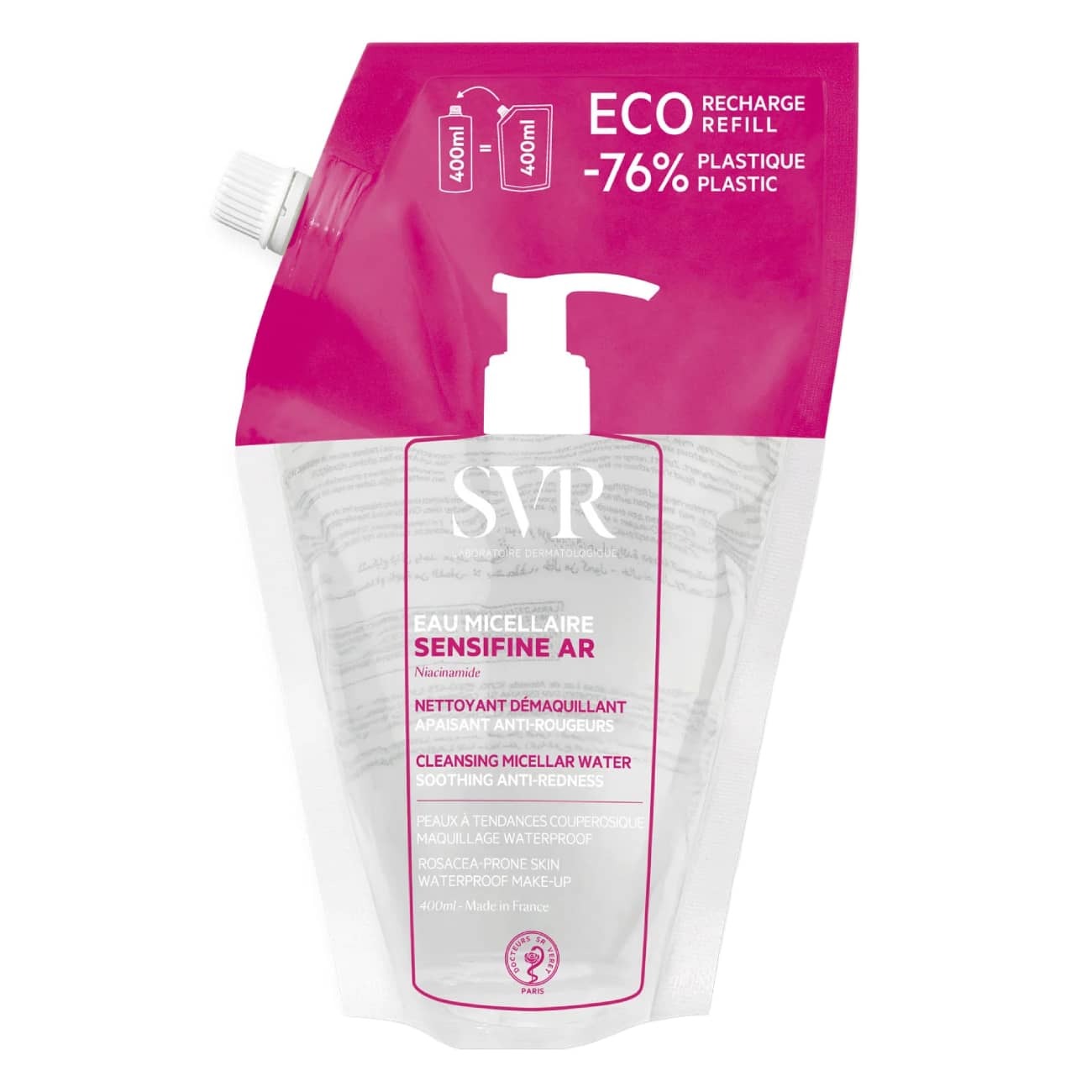 SENSIFINE AR MICELLAR WATER REFILL 400ml