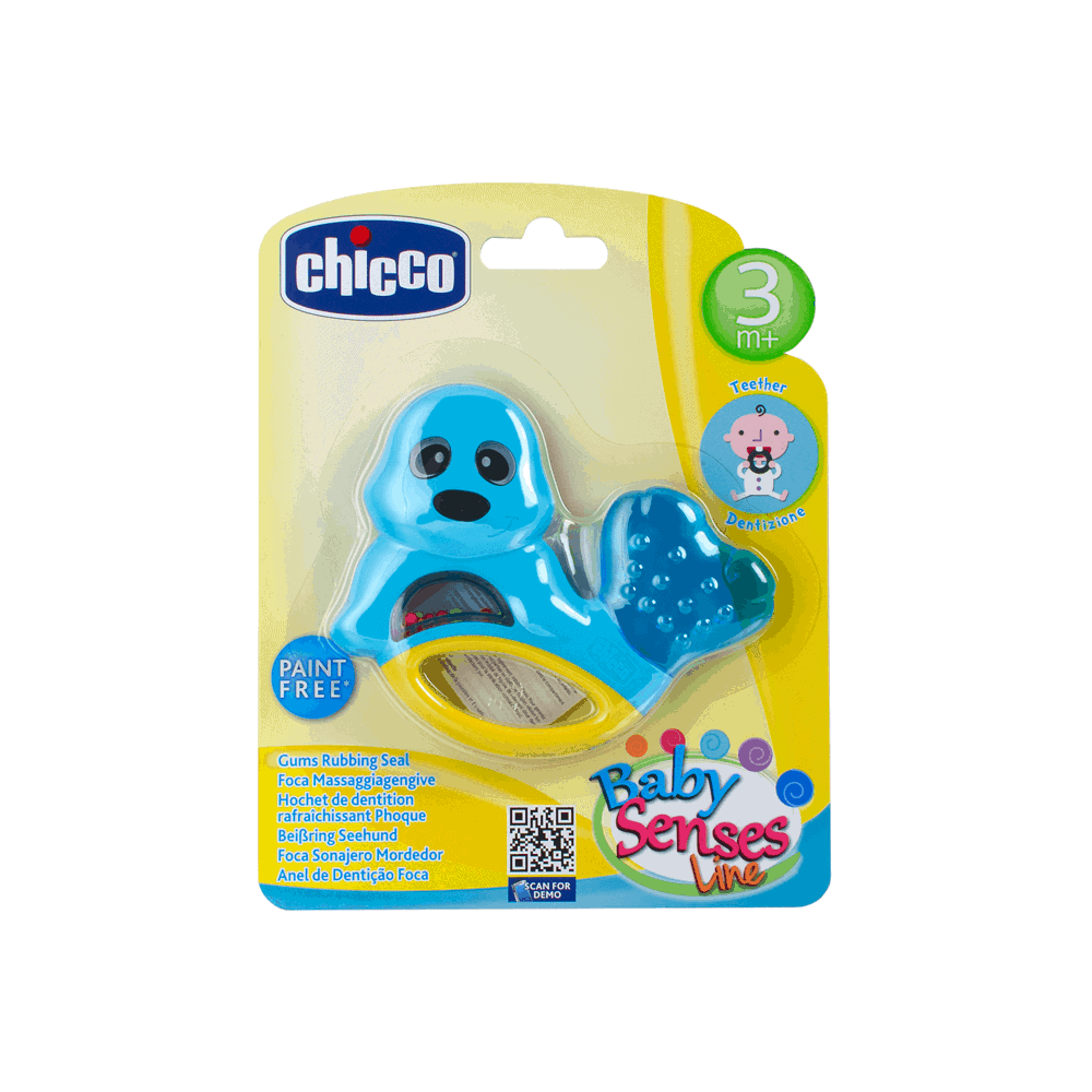 Chicco Brinquedo Anel de Dentição Foca 3-36m