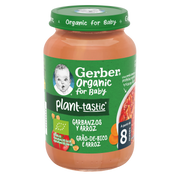 Nestlé Gerber Organic Grão de Bico e Arroz 190g