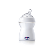 Chicco Biberão Natural Feeling Silicone Branco 250mL (2m+)