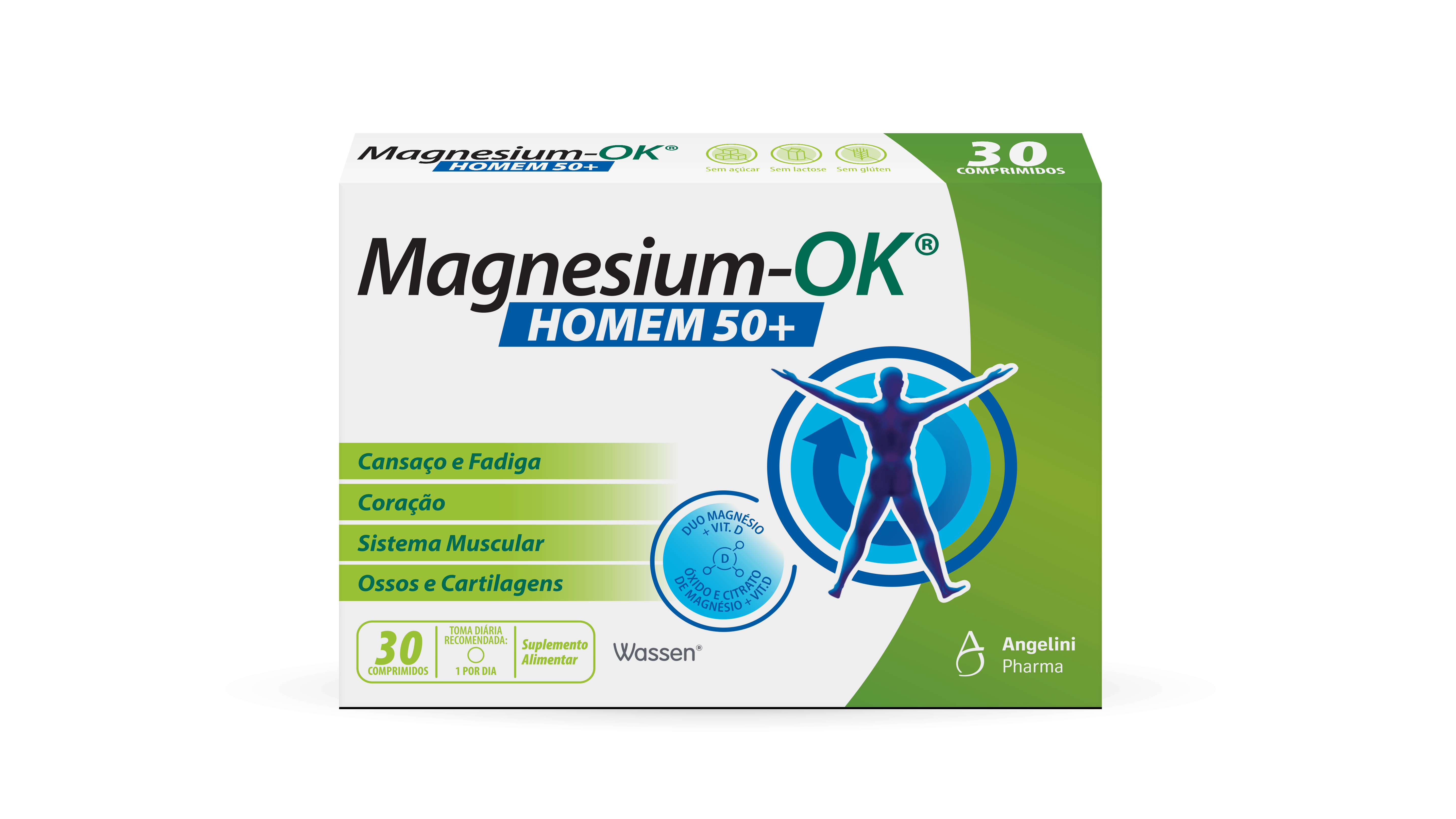 Magnesium OK 50+ Men 30 Tablets PT