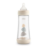 Chicco Biberão Perfect 5 com Tetina em Silicone Bege 300mL (4m+)