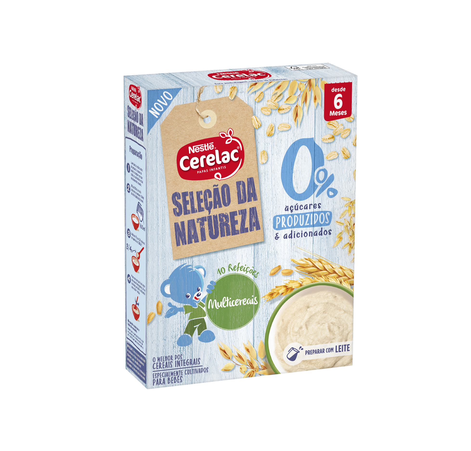 Nature's Selection CERELAC 0% Sugar Multigrain 180g
