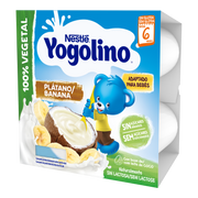 Nestlé Yogolino 100% Vegetal Puré de banana com Leite de Coco 90g