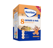 Nutribén 8-cereal and honey non-dairy porridge 600g