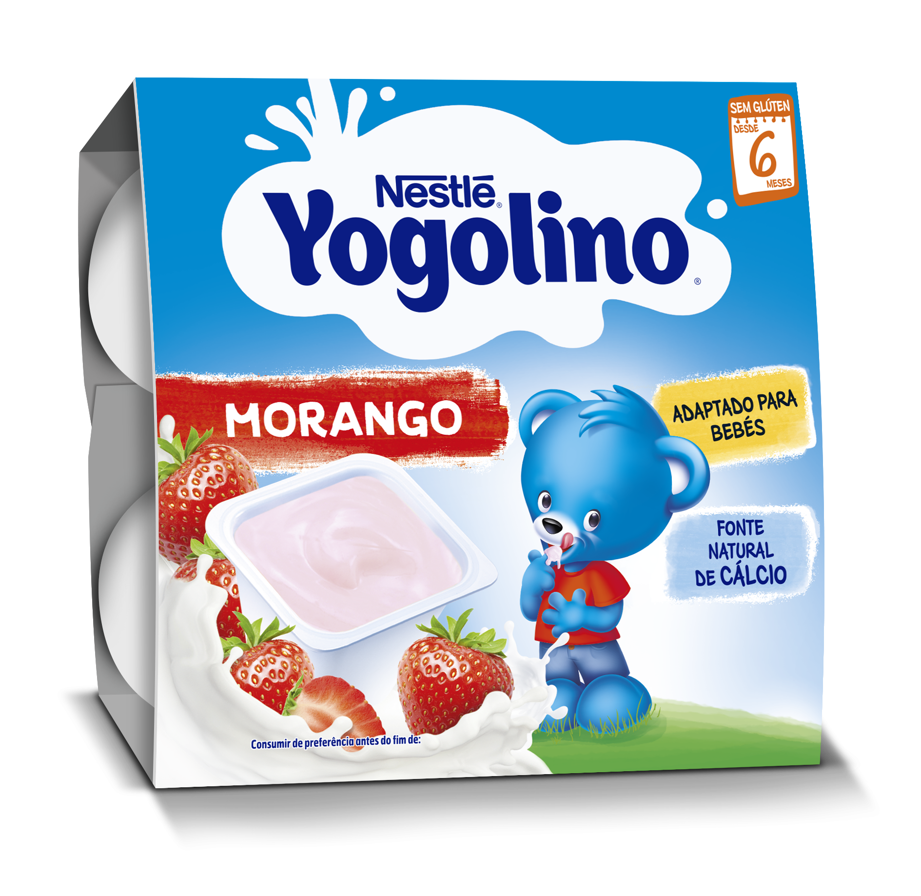 YOGOLINO Strawberry 4x100g