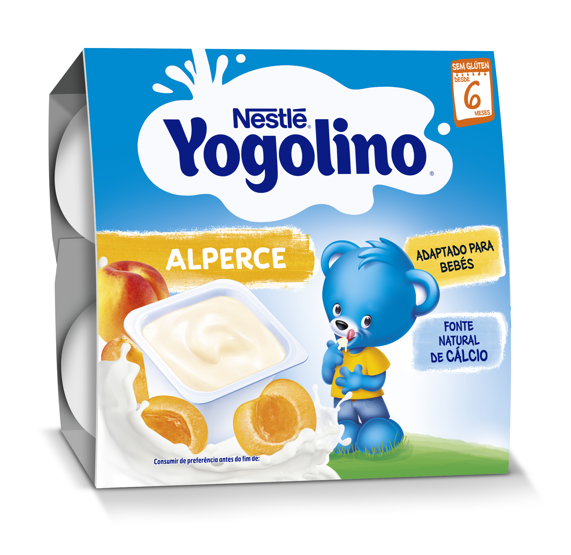 YOGOLINO Apricot 4x100g