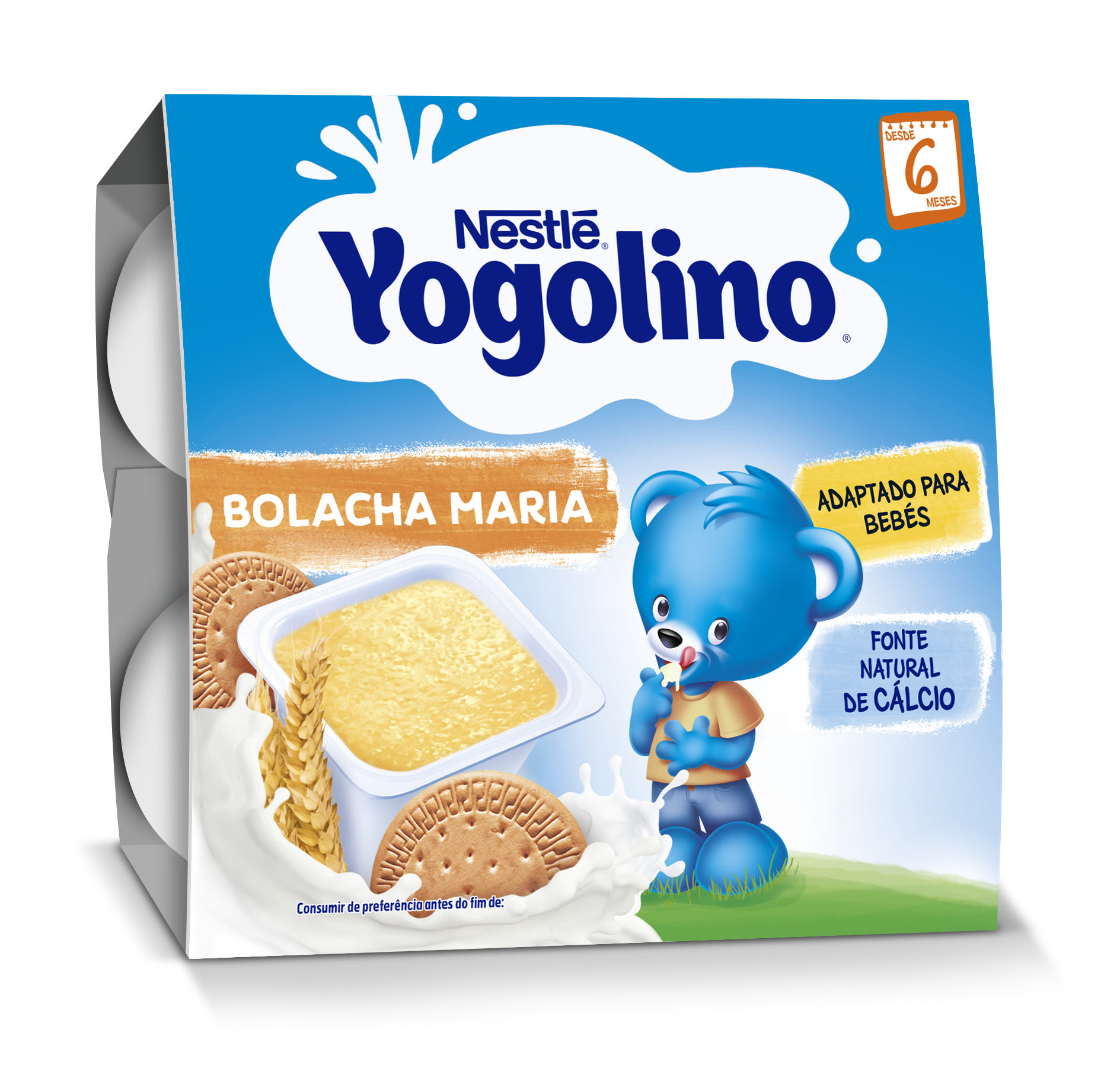 YOGOLINO Maria Biscuits 4x100g
