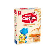 Nestlé Cerelac 8 Cereais e Mel Não- Láctea 250g