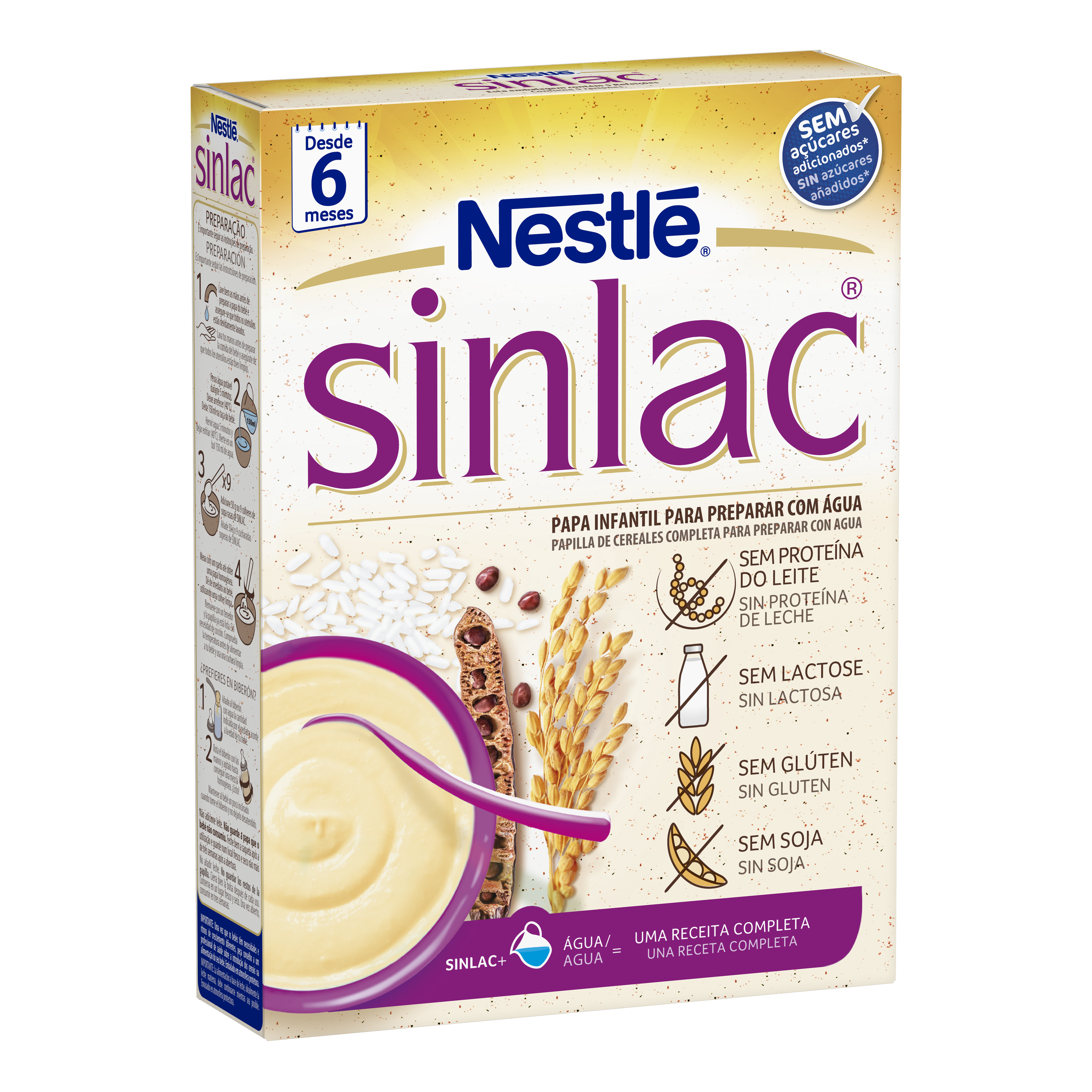SINLAC s/Glúten s/Lactose 250g