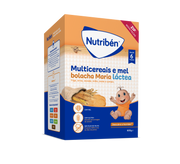 Nutribén Papa Láctea multicereais e mel bolacha Maria 600g