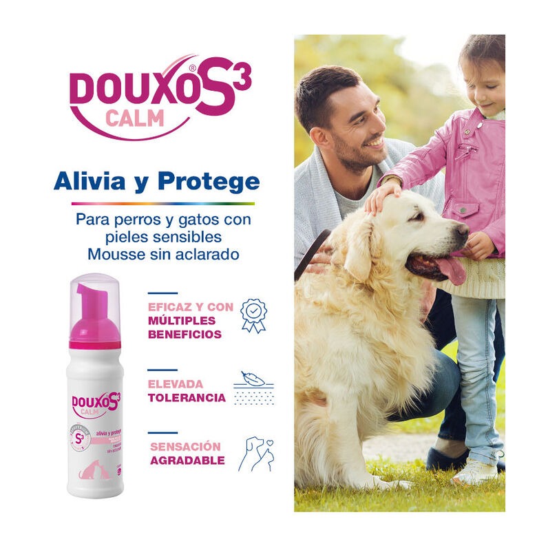 Ceva Douxo S3 Calm Mousse Espuma Sem Enxaguamento para Cães e Gatos – 200ml