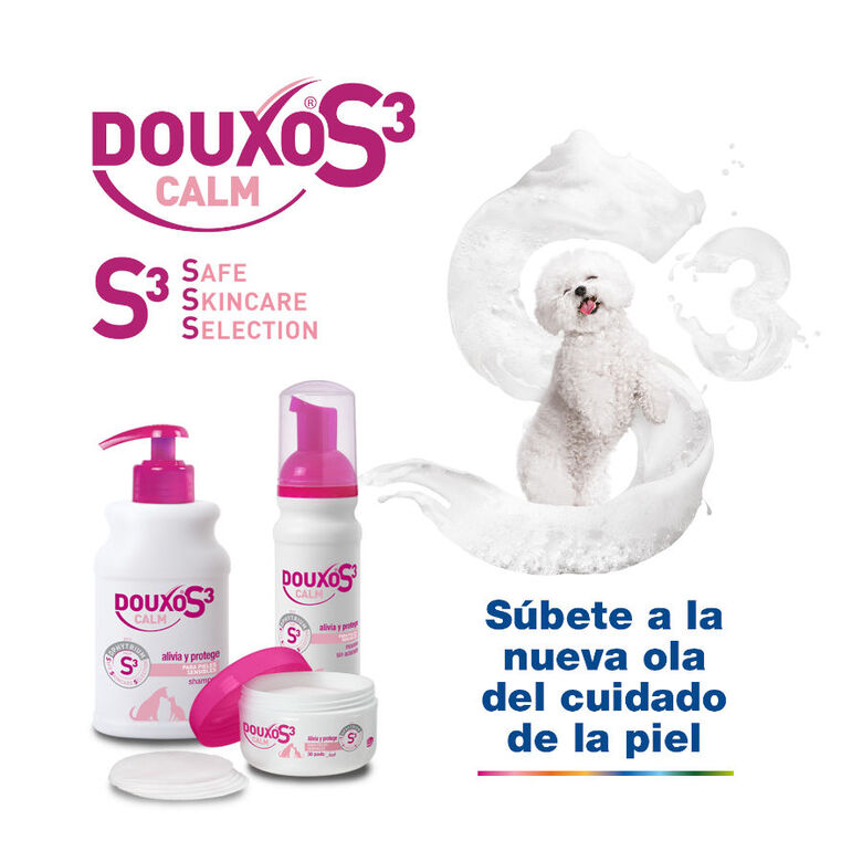 Ceva Douxo S3 Calm Mousse Espuma Sem Enxaguamento para Cães e Gatos – 200ml