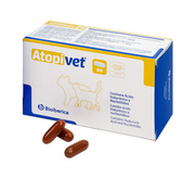 Atopivet 60 Cápsulas – Suplemento Dermatológico para Cães e Gatos