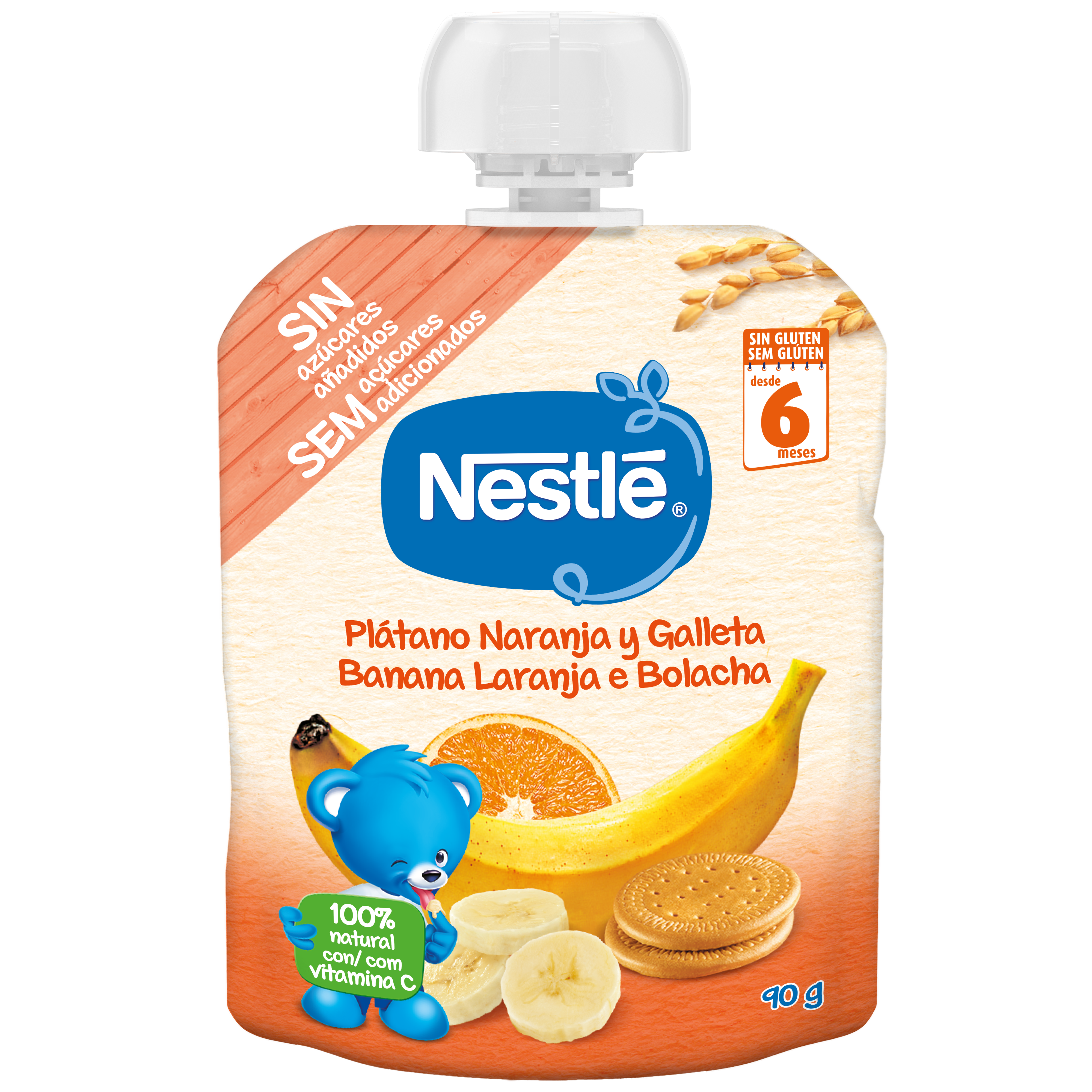 Nestlé  Banana Laranja Bolacha 90g