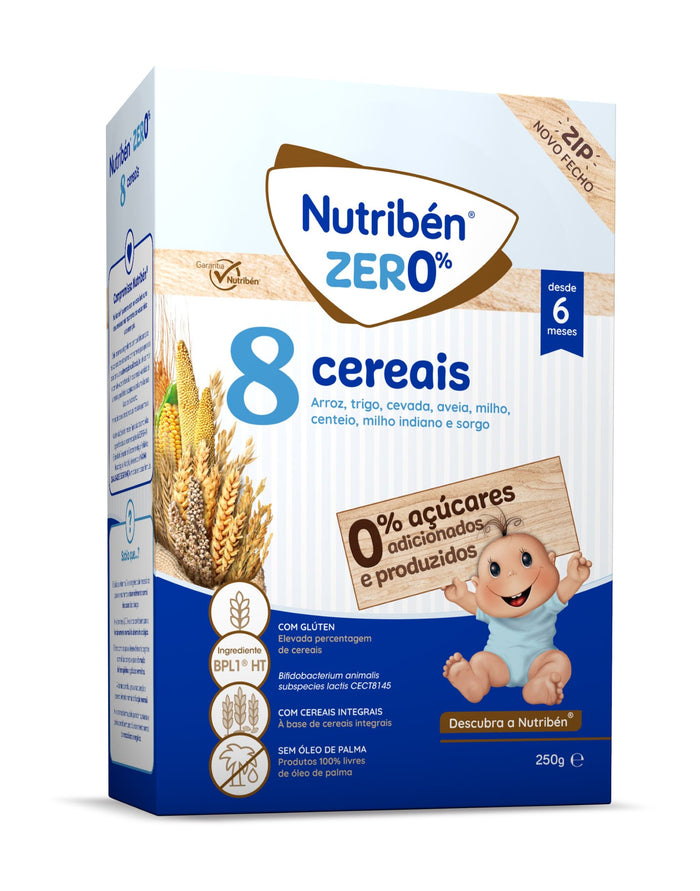 Nutribén 8-grain 0% non-dairy porridge 250g