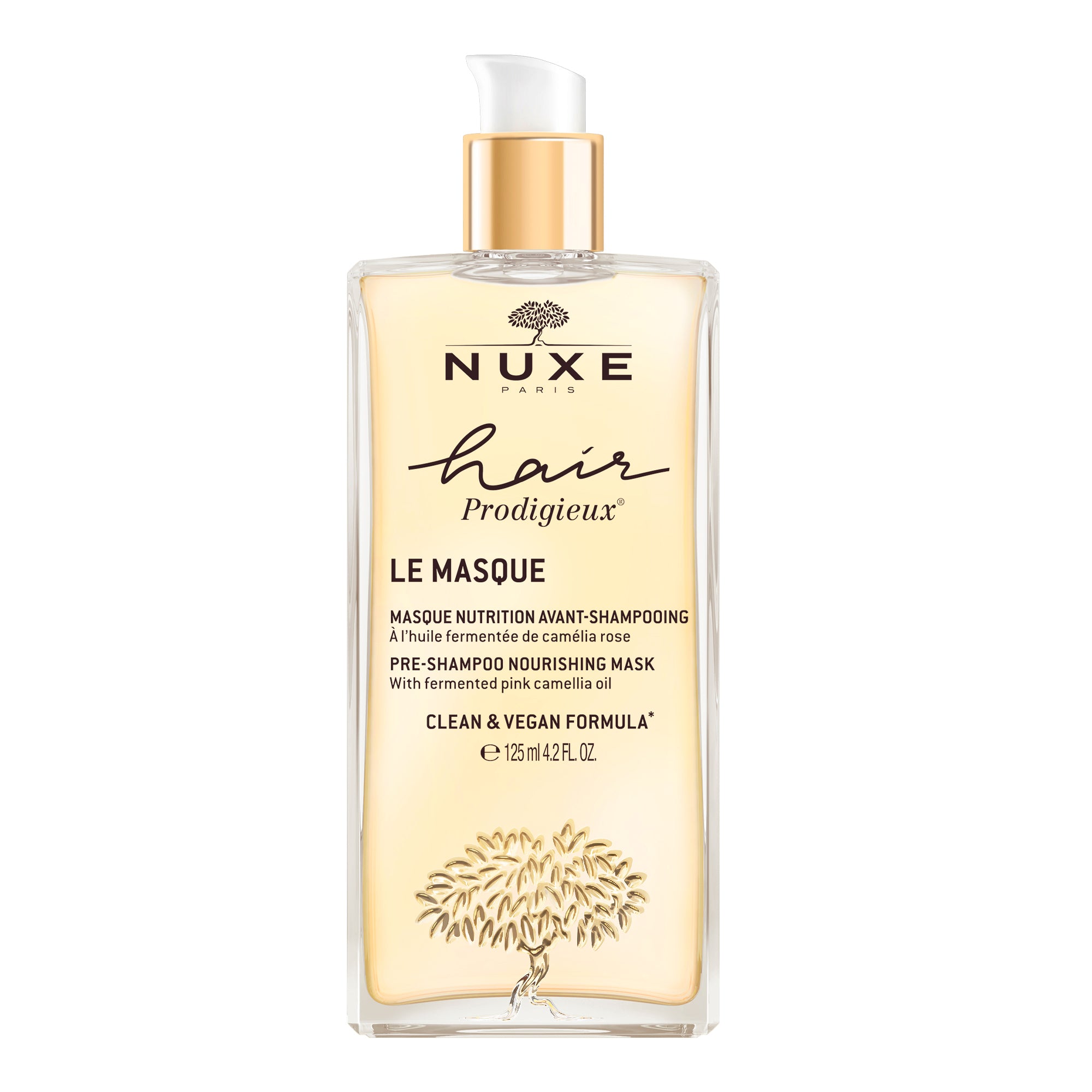 NUXE Hair Prodigieux
 Pre-Shampoo Mask with Dispenser Bottle 125ml