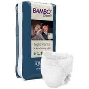 Bambo Eco-Friendly Nighttime Diapers, Size L, 35-50kg