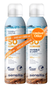 Sensilis Duplo Body Spray 50 Dry Touch 200ml + 200ml
