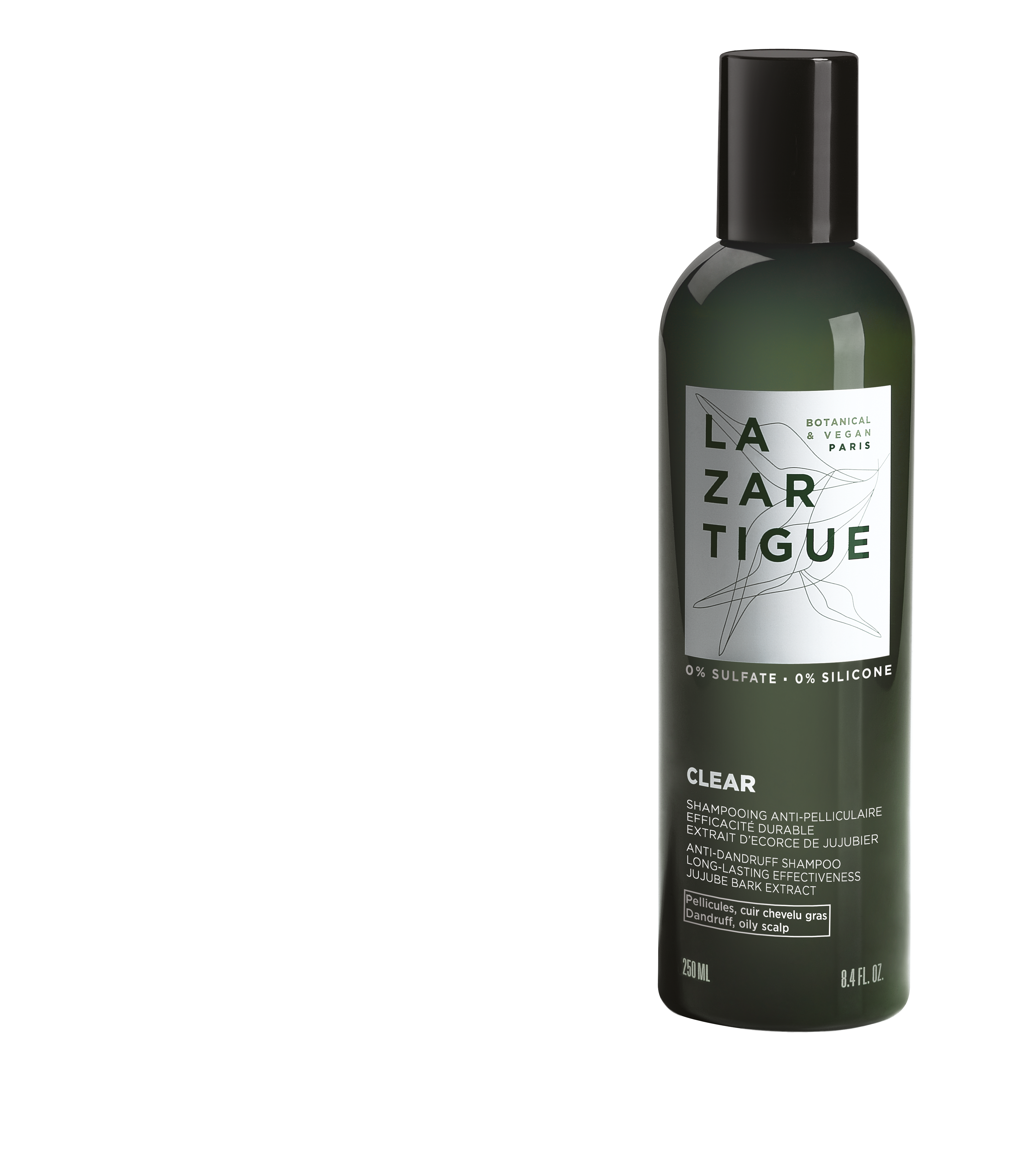 LAZARTIGUE Champô Clear Caspa Oleosa 250ml