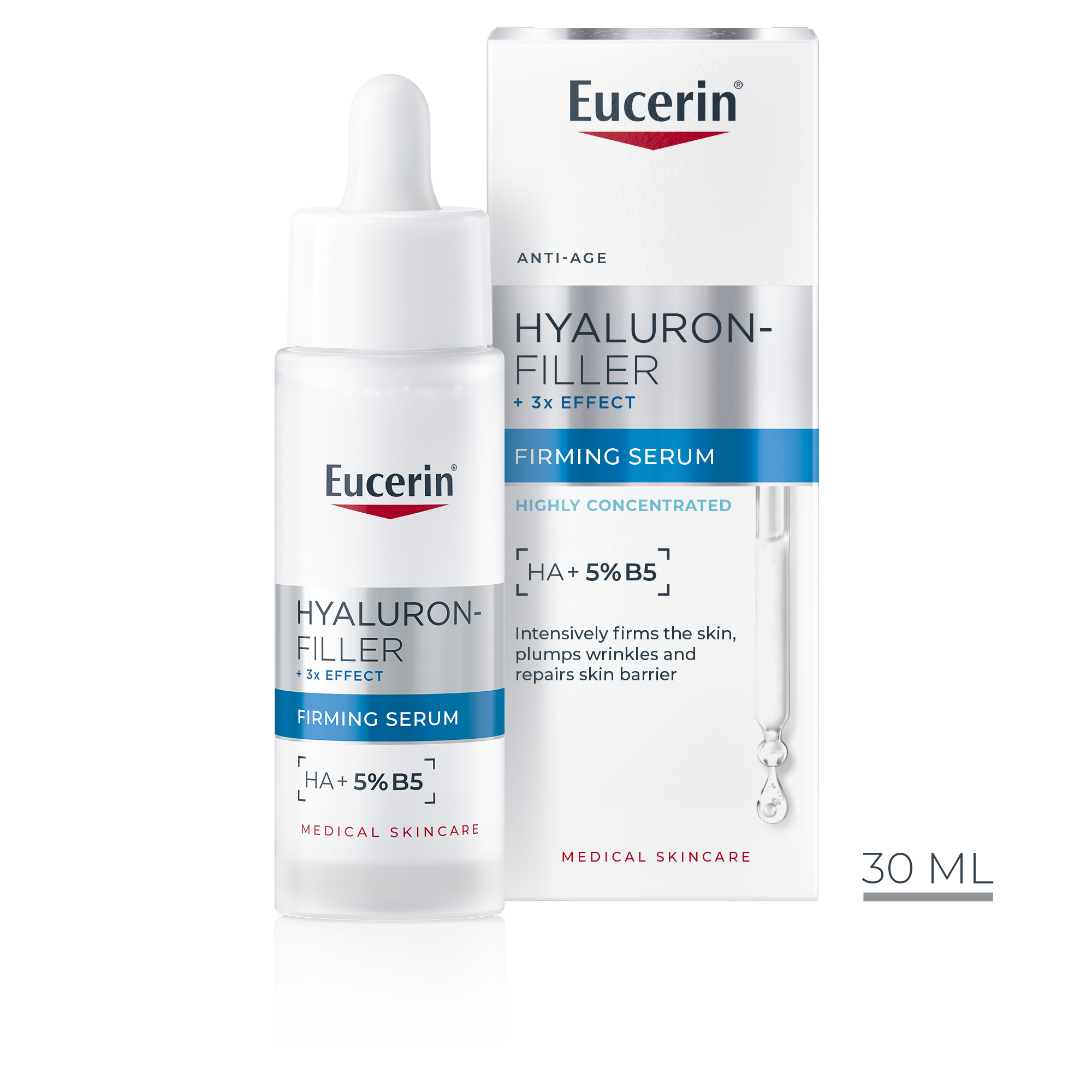 Hyaluron-Filler 3x Effect Serum - Lifting and Firming Effect - 30ml - NEW