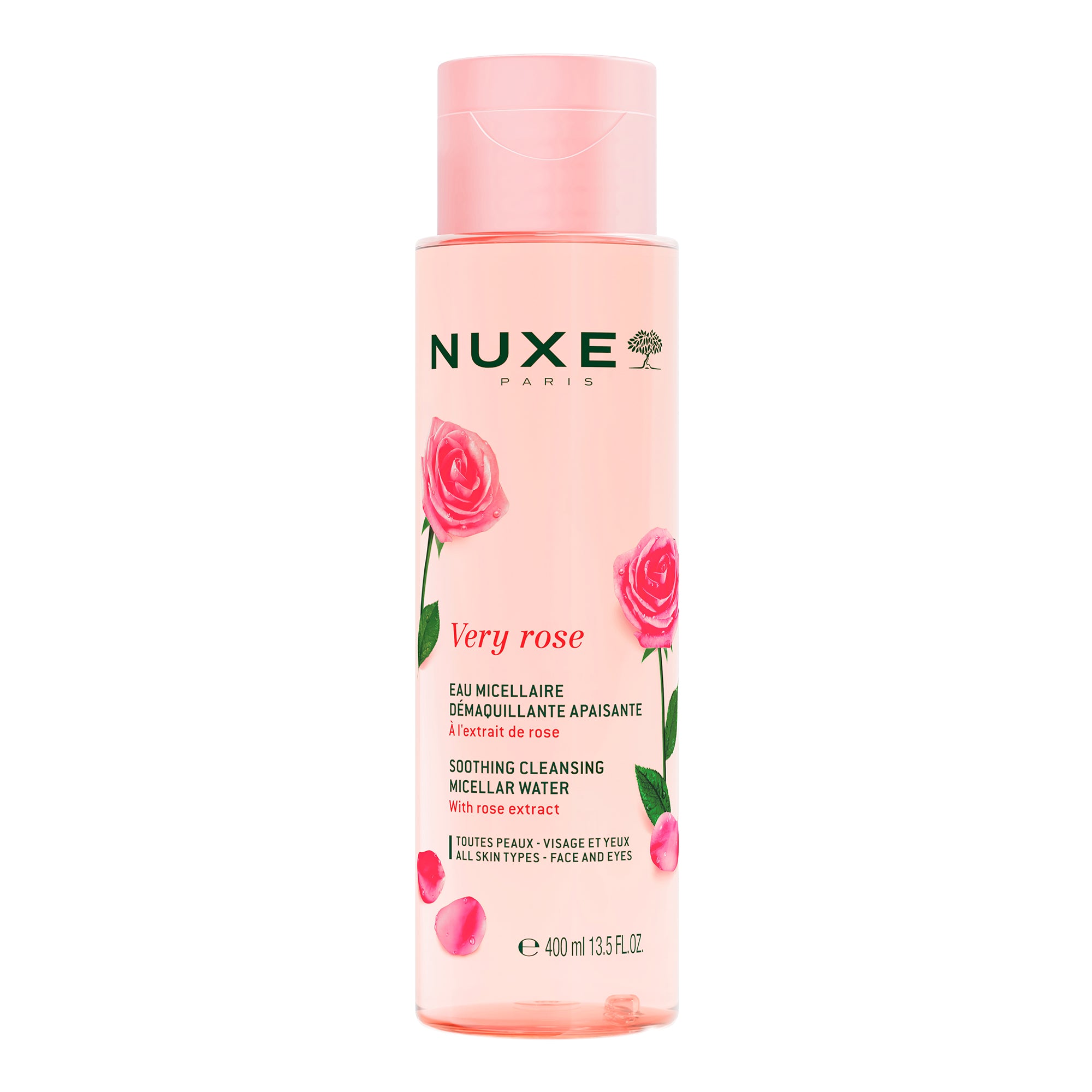 NUXE Very Pink
 Soothing Micellar Water Makeup Remover 400ml