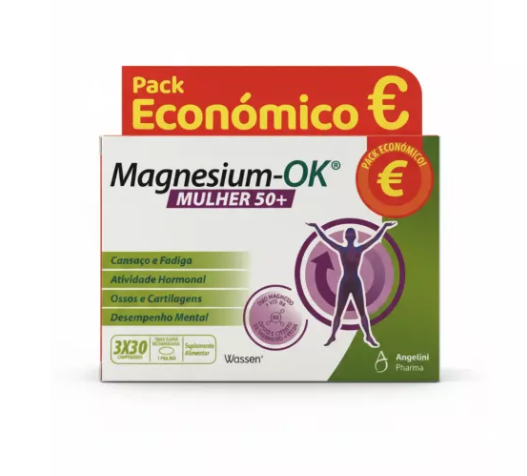 Magnesium OK 50+ Women's Economy Pack 90 Tablets