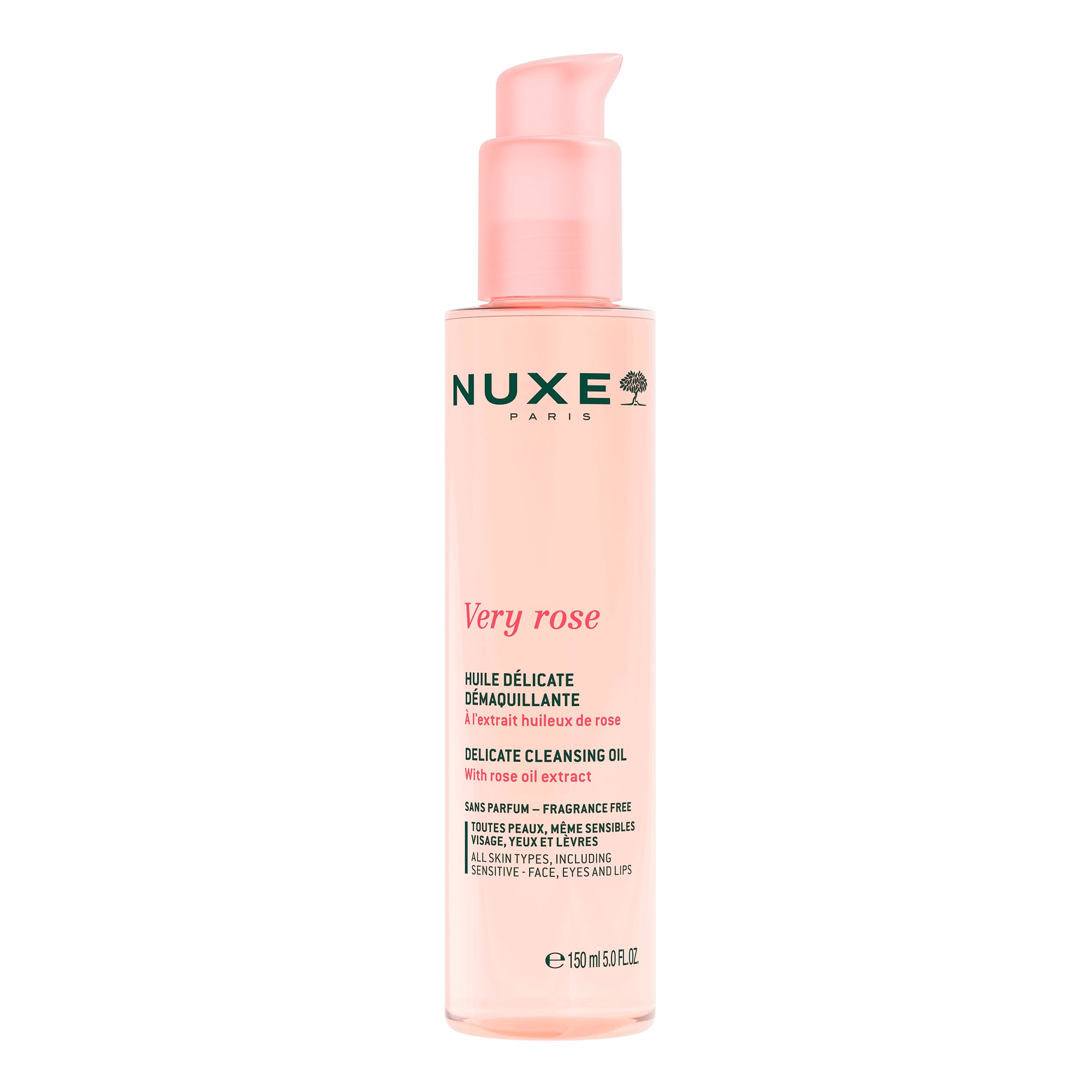 NUXE Very Pink
 Gentle Makeup Remover Oil 150ml