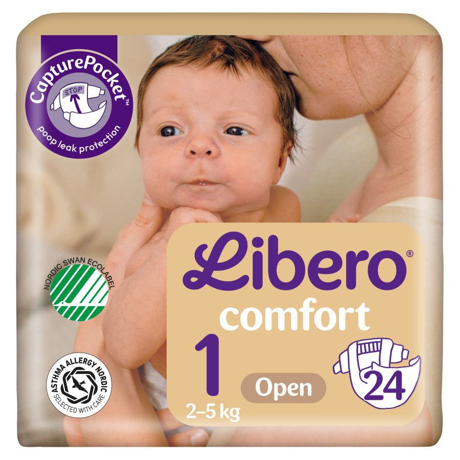 Libero Comfort 1 (2 a 5 kg) x24