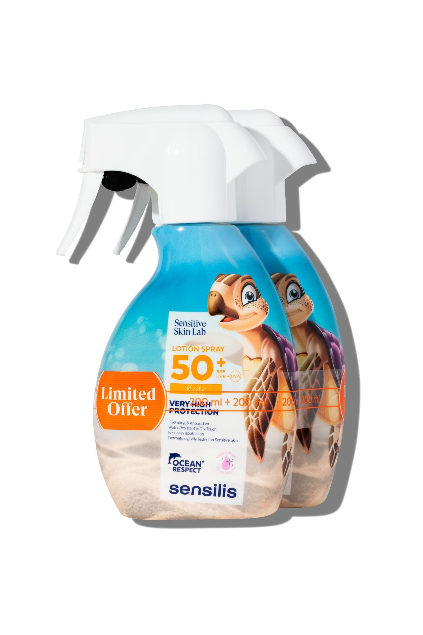 Sensilis Duplo Lotion Spray 50+ Pediatrics 200ml + 200ml