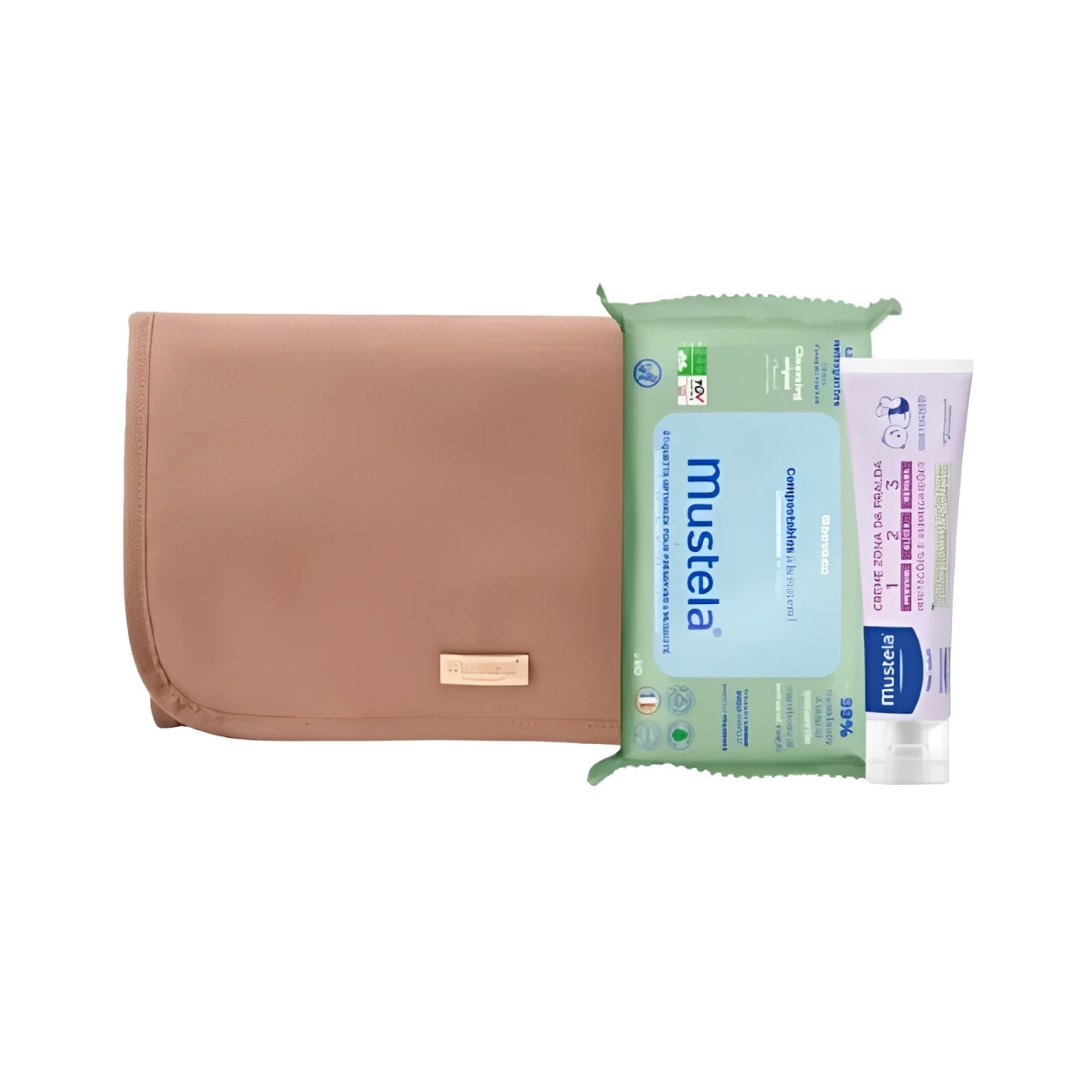 Mustela kit muda fralda mocca