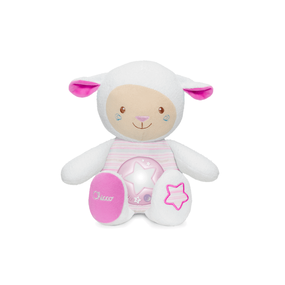 Chicco Brinquedo Ovelhinha Boa Noite Rosa 0m+