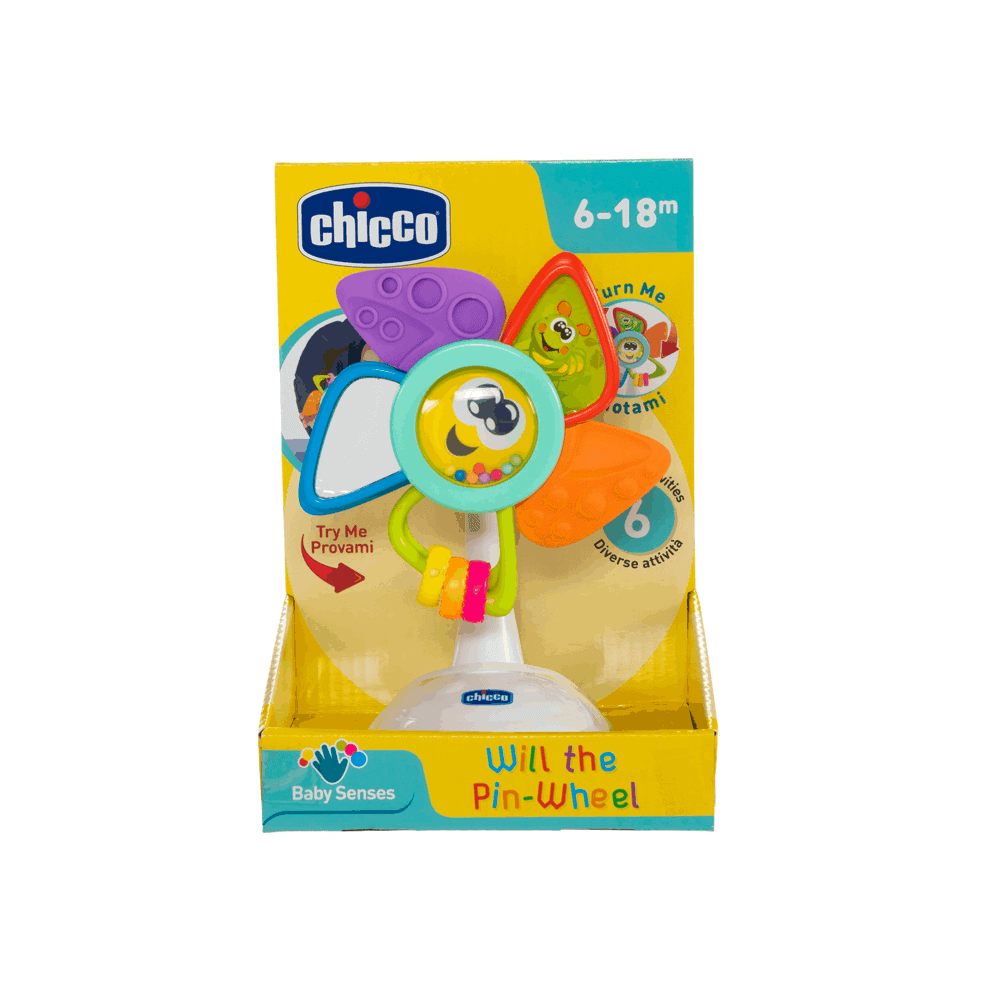 Chicco Brinquedo Windy, o Catavento Colorido 6-18m