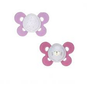Chicco Chupeta Pack Physio Comfort Night Silicone Menina 16-36m