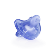 Chicco Chupeta Physio Soft Silicone Neutra (Roxo ou Verde) 0-6m
