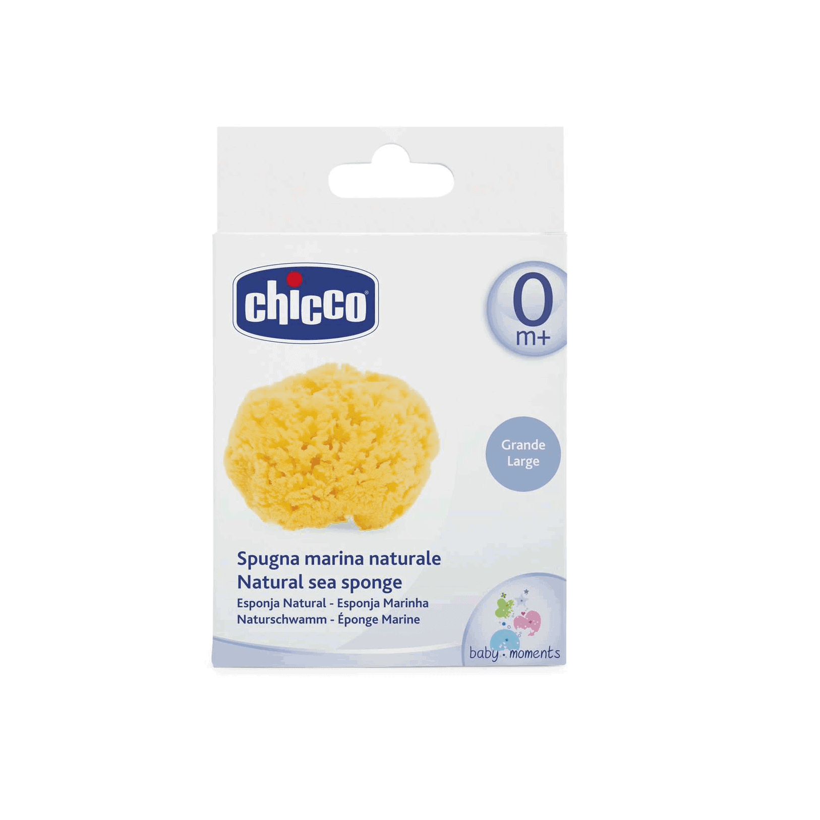 Chicco Esponja Marinha Natural Grande 0m+